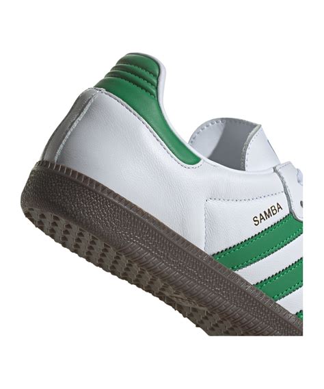 adidas herren samba og gymnastikschuhe weiß grün|adidas samba grün schuh.